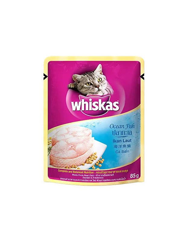 whiskas adult ocean fish