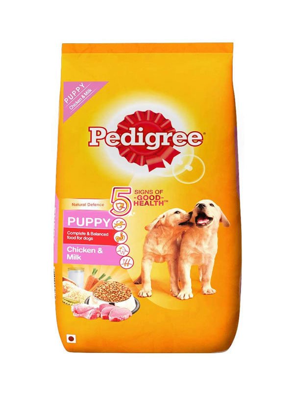 Pedigree Puppy Chicken and Milk Dry Dog Food Brigade Pet Care